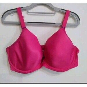 Elomi 38G Pink Plunge Molded Banded Convertible Bra